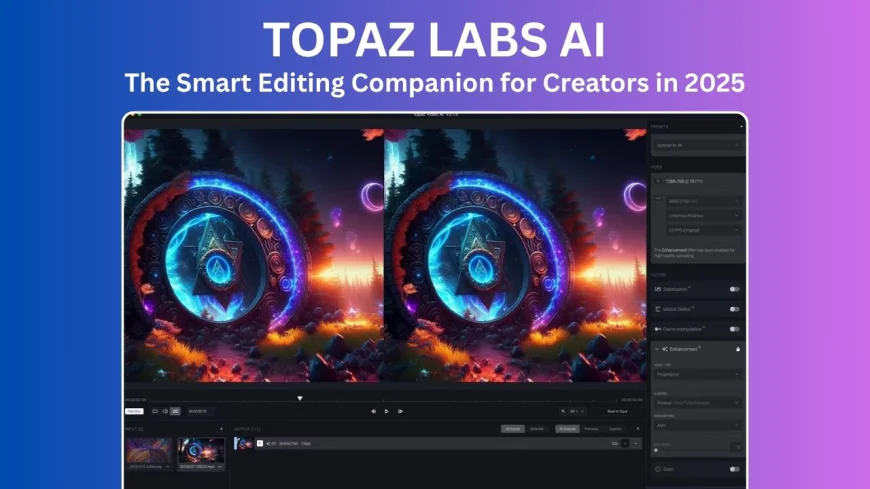 Topaz Labs AI The Smart Editing Partner Every Creator Needs in 2025