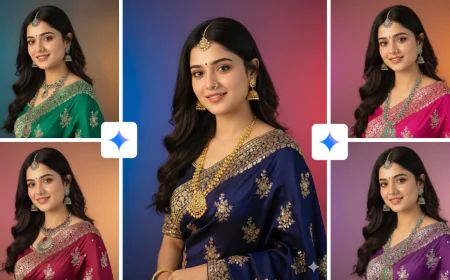 Creating a Traditional South Asian Look with Gemini AI