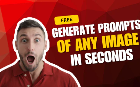 Generate Prompt of Any Image in Seconds Using AI (Free Tool Guide)